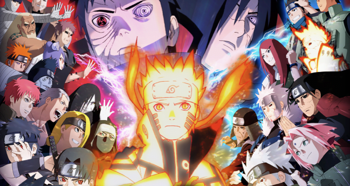 Naruto em japonês completo