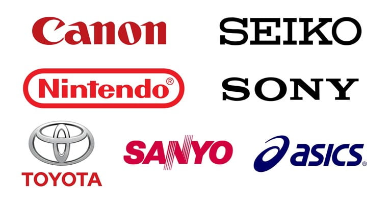 O significado por trás das marcas japonesas mundialmente famosas