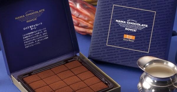 Receita de chocolate Nama trufado no estilo japon s Royce