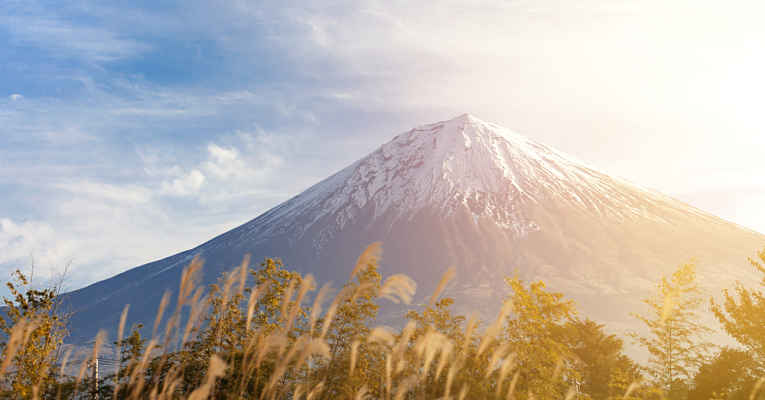 vulcões no Japão