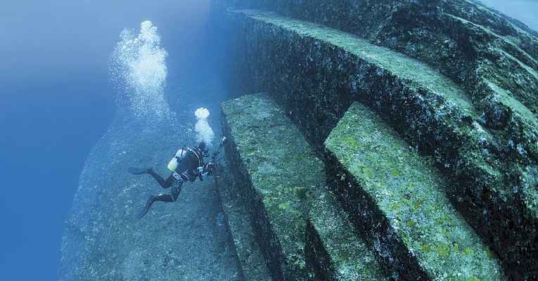 As ruínas de Yonaguni podem ser a construção mais antiga da história mundial.