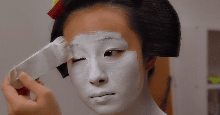 Maquiagem geishas
