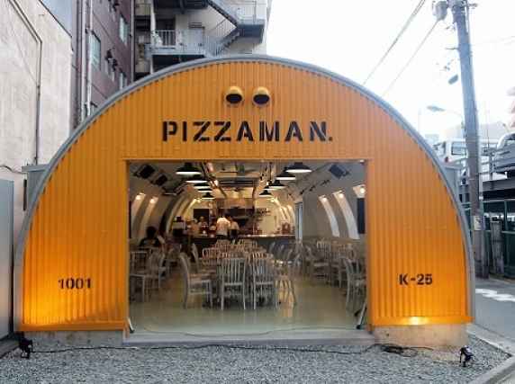 Fachada Pizzaman