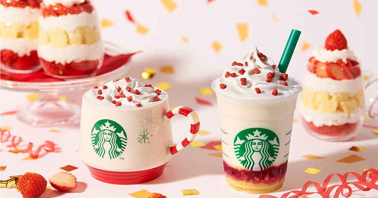 Starbucks Japão lança frappuccino de bolo