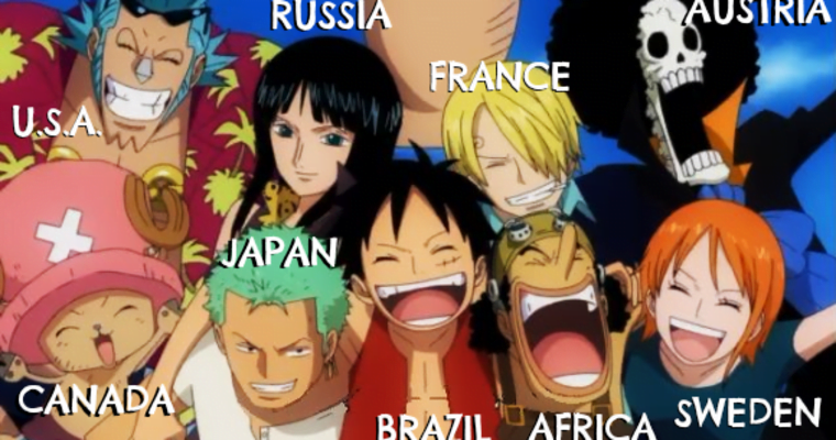 Assim seriam os personagens de One Piece se estivessem em um mundo