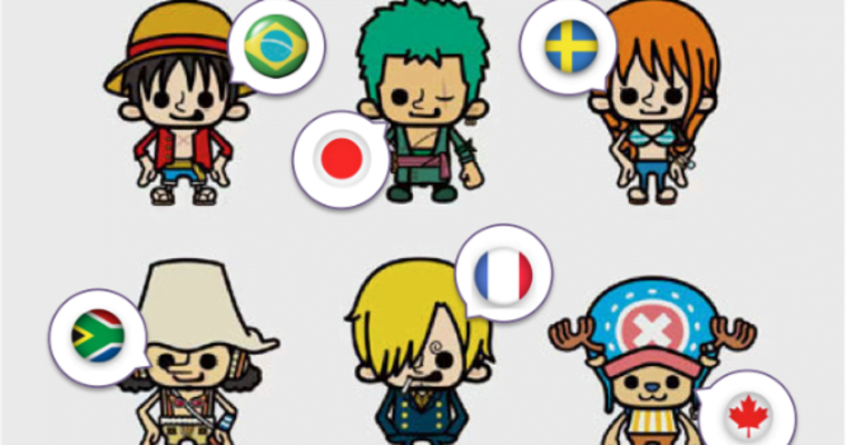 One Piece: Qual seria a nacionalidade de cada chapéu de palha, segundo  Eiichiro Oda