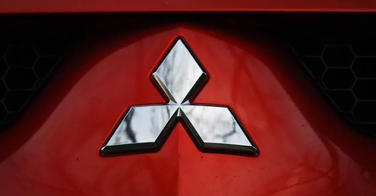 logomarca da Mitsubishi