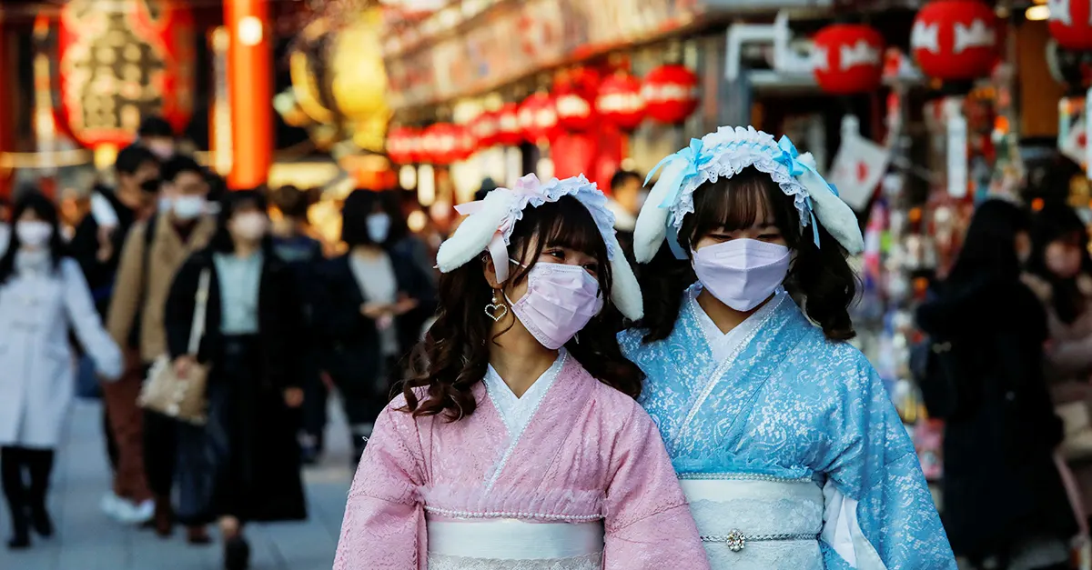 Uso de máscaras no Japão