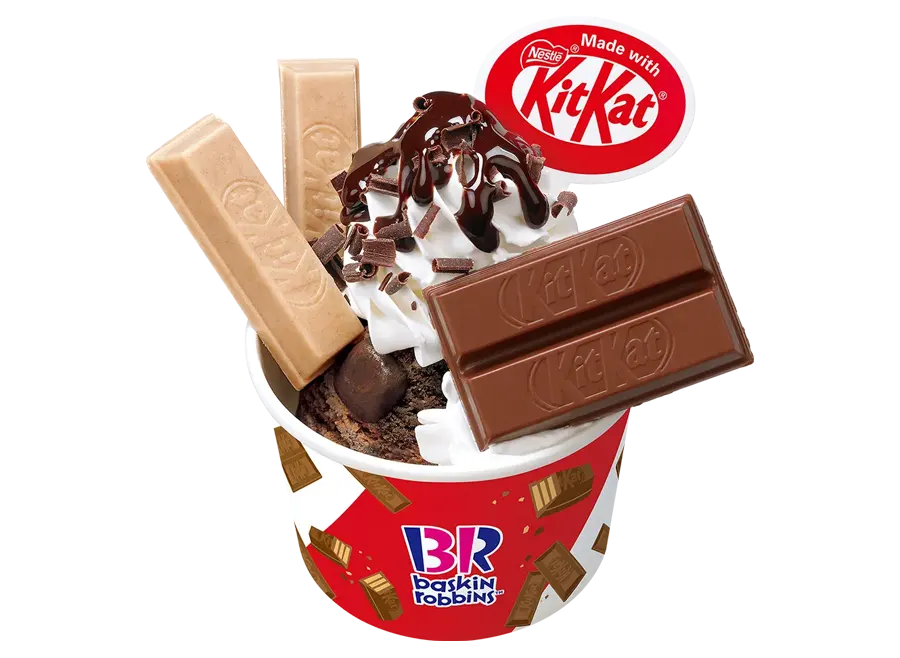 KitKat sabor sorvete de menta e chocolate
