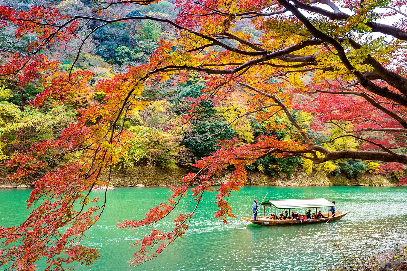 Arashiyama passeio de barco